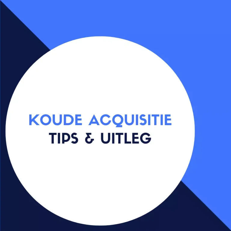 Featured Image Koude acquisitie Cold calling